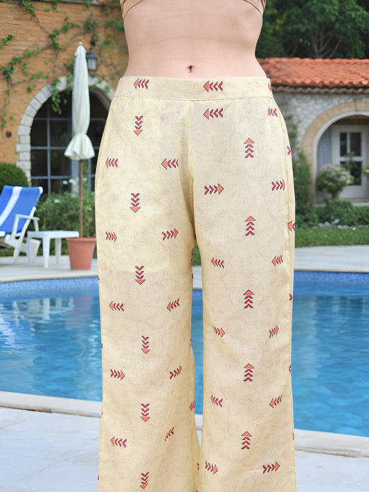 Charmie Charmie01b - Premium Printed Ready To Wear Salwar Suit (Pista)