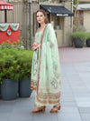 Charmie Charmie05d - Premium Printed Ready To Wear Salwar Suit (Green)