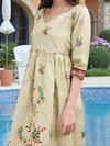 Charmie Charmie06a - Premium Printed Ready To Wear Salwar Suit (Off White)